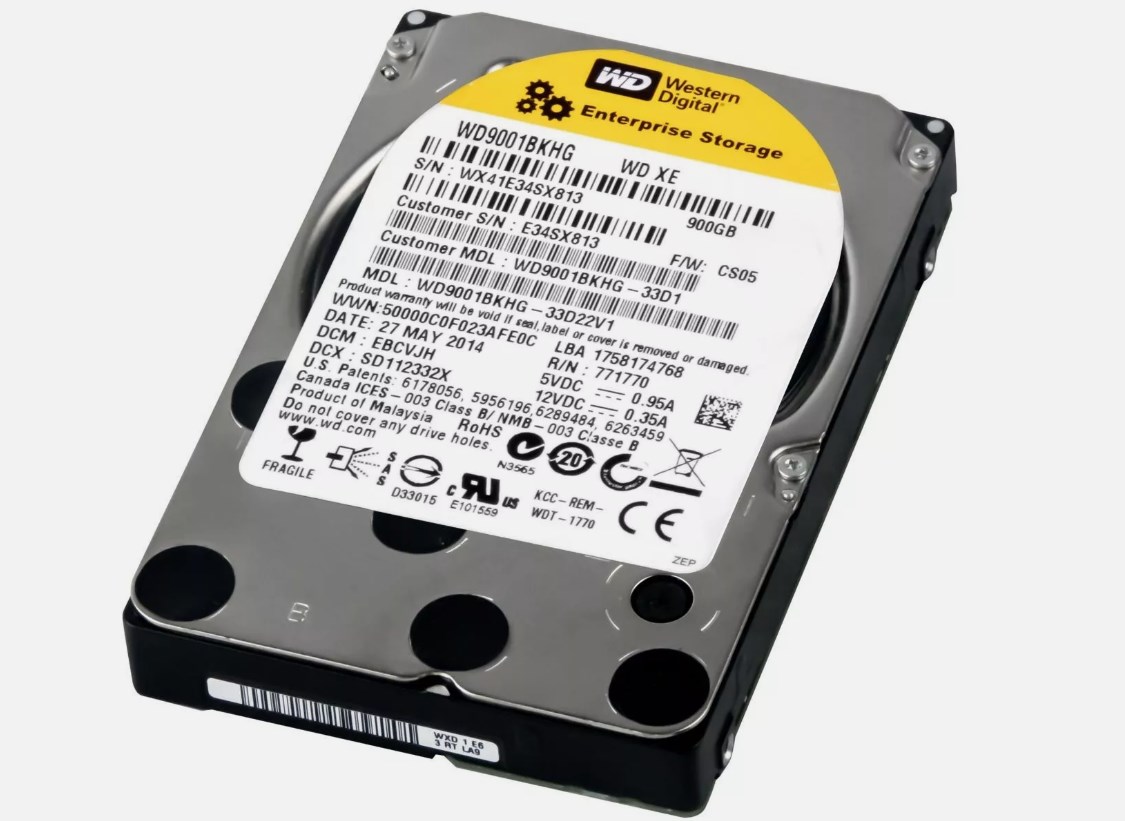 HDD WD Enterprise 900Gb